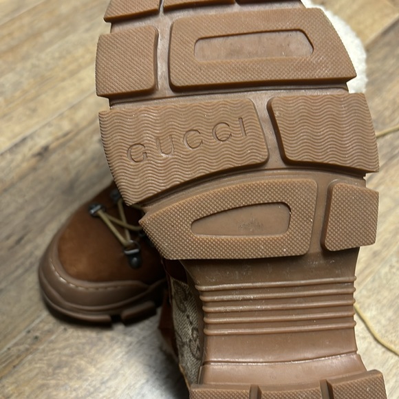 Gucci Flashtreck leather ankle boots - Picture 3 of 6